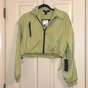 Forever 21 Pistachio Crop Jacket